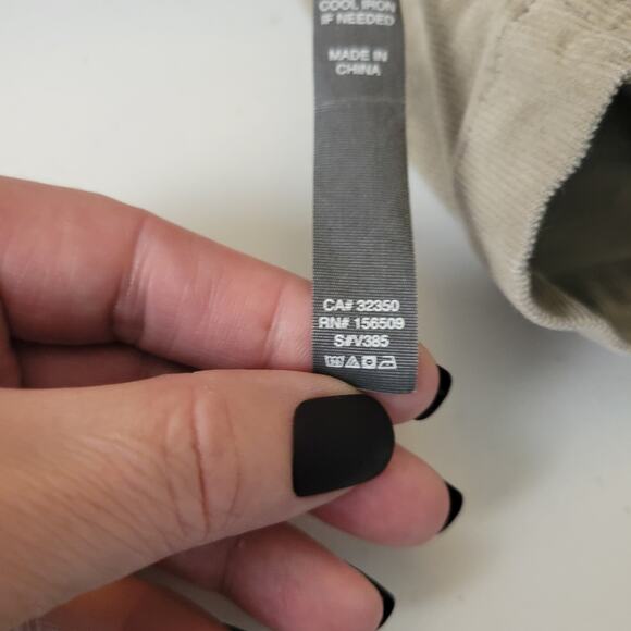 Vuori Shorts Men Medium Walnut Corduroy Drawstring Elastic Waist Stretch Casual - Picture 8 of 10